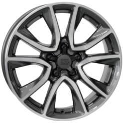 Jante Honda Style 17x6,5 ET45 5x114,3                        ANTHRACITE POLISHED